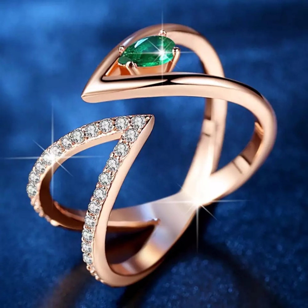 New Rose gold Resizable Ring - Picture 2 of 2